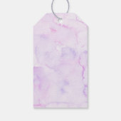 Paarse voorraad van de Vrijgezellenfeest Keuken -  Cadeaulabel (Achterkant)