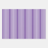 Paarse Vormen Inpakpapier Vel (Voorkant)