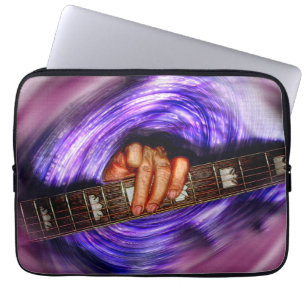 Paarse Vortex Electronics Bag Laptop Sleeve