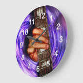 Paarse Vortex Guitar Grip Grote Klok (Hoek)