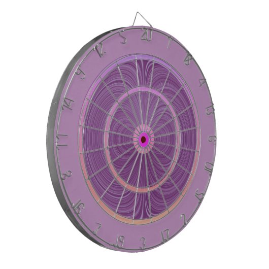 Paarse Vortex Regulation Dart Board Dartbord (Voorkant Links)