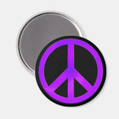 Paarse vrede magneet (Voorkant / Achterkant)