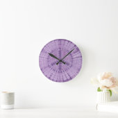 Paarse vredestroepen kleurstof Phat-kleurstoffen Ronde Klok (Huis)