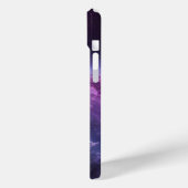 Paarse vulkaan Galaxy Art iPhone 15 Pro Max Hoesje (Achterkant / Links)