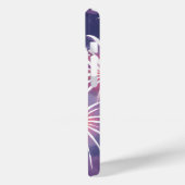 Paarse Vuurwerk | Pastel Waterverf Case-Mate iPhone Case (Achterkant / Links)