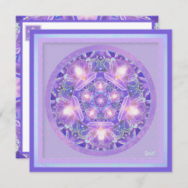 Paarse W1-blanco kaart