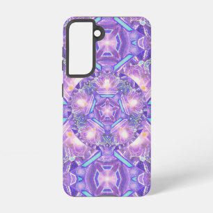 paarse W1 Samsung Galaxy Hoesje