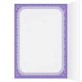 Paarse W1-verjaardagskaart (Binnen (Links))