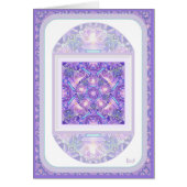 Paarse W1-verjaardagskaart (Voorkant)