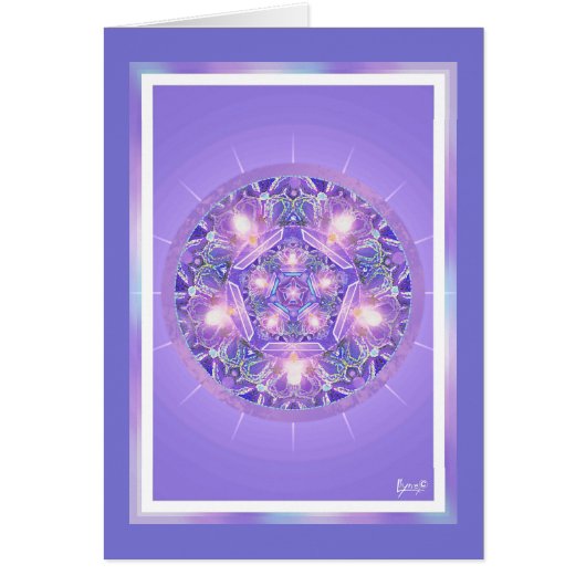 Paarse W1-verjaardagskaart (Voorkant)