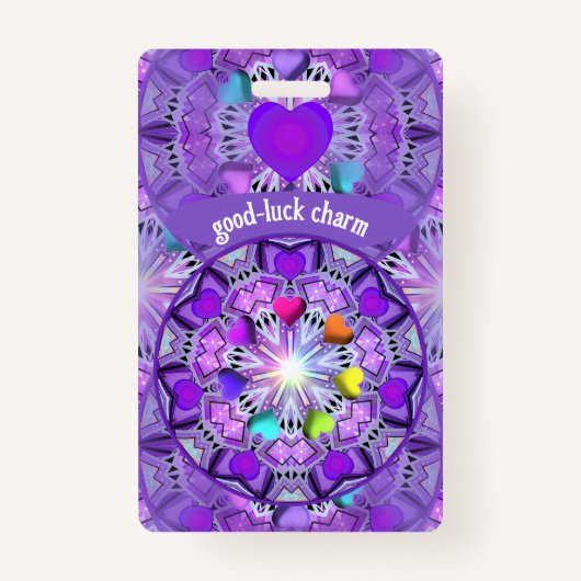 Paarse W2 succes Badge (Voorkant)