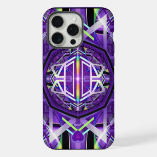 paarse W3 iPhone 15 Pro Max Case