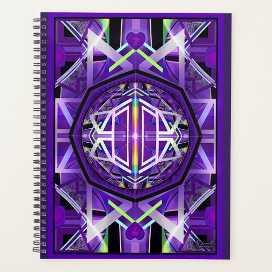 Paarse W3 Planner (Voorkant)