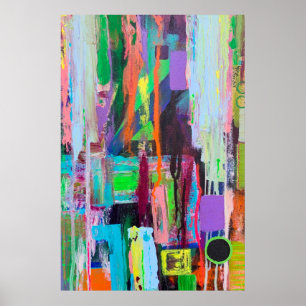 Paarse waas 24 x 36 Poster
