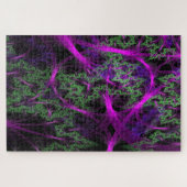 paarse waas puzzel legpuzzel (Horizontaal)