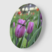 Paarse wandklok (Hoek)