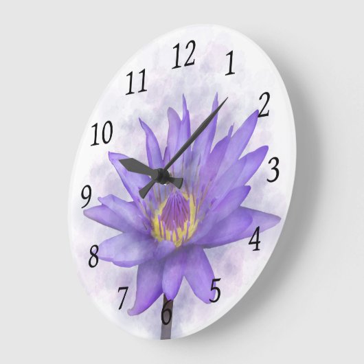 Paarse waterbloem 7 grote klok (Hoek)