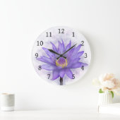 Paarse waterbloem 7 grote klok (Huis)