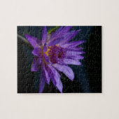 Paarse waterlily legpuzzel (Horizontaal)