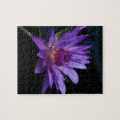Paarse waterlily Lotus Legpuzzel (Horizontaal)