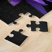 Paarse waterlily Lotus Legpuzzel (Zijkant)