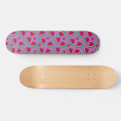 Paarse watermeloen persoonlijk skateboard (Horizontaal)