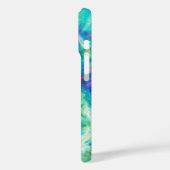 Paarse waterspliet Case-Mate iPhone case (Achterkant / Links)