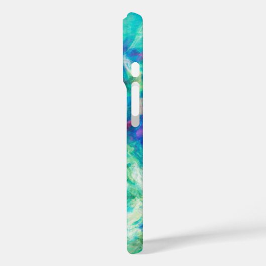 Paarse waterspliet Case-Mate iPhone case (Achterkant / Links)