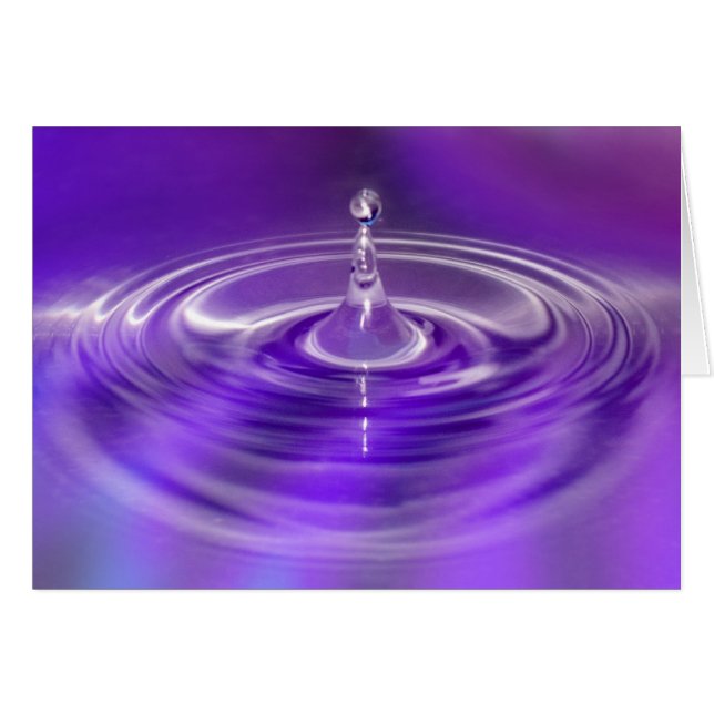 Paarse waterval (Voorkant Horizontaal)