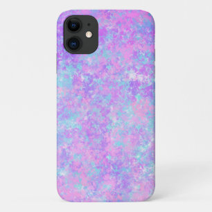 Paarse waterverf abstract Case-Mate iPhone case