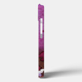 Paarse Waterverf Achtergrond Case-Mate iPhone Case (Achterkant / Links)