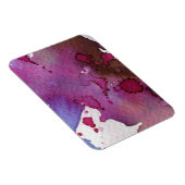 Paarse Waterverf Achtergrond Magneet (Rechterzijde)