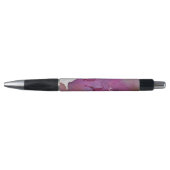 Paarse Waterverf Achtergrond Pen (Voorkant)