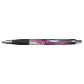 Paarse Waterverf Achtergrond Pen (Achterkant)