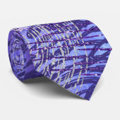 Paarse Waterverf Achtergrond Stropdas (Opgerold)