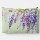 Paarse waterverf bloemenwisteria lila botanisch etui (Voorkant)