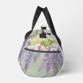 Paarse waterverf bloemenwisteria lila botanisch plunjezak (Rechts)