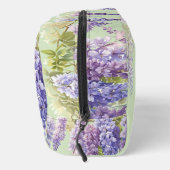 Paarse waterverf bloemenwisteria lila botanisch toilettasje (Rechts)