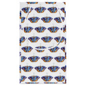 Paarse Waterverf Butterfly - Aangepast Klein Cadeauzakje (Achterkant)