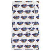 Paarse Waterverf Butterfly - Aangepast Klein Cadeauzakje (Voorkant)