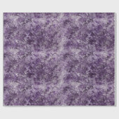 Paarse Waterverf Cadeaupapier (Vlak)