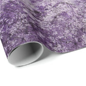 Paarse Waterverf Cadeaupapier (Rol Hoek)