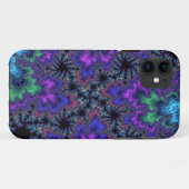 Paarse Waterverf Case-Mate iPhone Case (Achterkant (horizontaal))