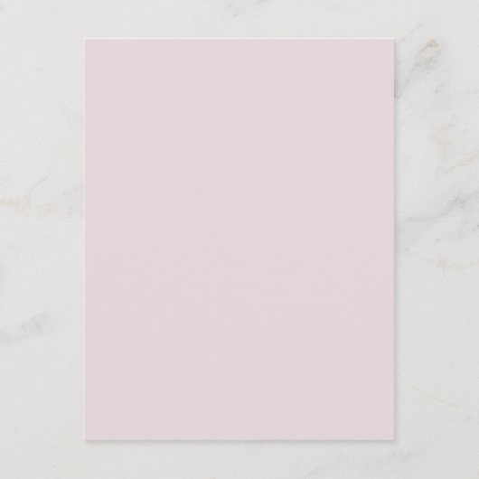 Paarse Waterverf drumperen bruiloft - details Informatiekaartje (Achterkant)