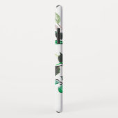  Paarse  Waterverf Floral Case-Mate iPhone Case (Achterkant/rechts)