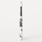  Paarse  Waterverf Floral Case-Mate iPhone Case (Achterkant/links)