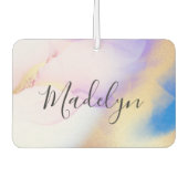 Paarse Waterverf Gold Luxury - Speciaal Luchtverfrisser (Voorkant)