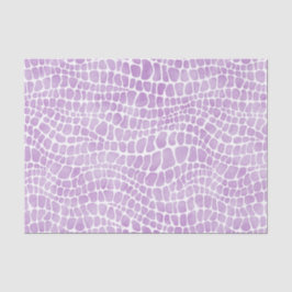 Paarse Waterverf Krokodille Huid Tissuepapier