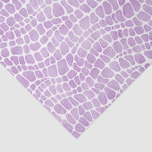 Paarse Waterverf Krokodille Huid Tissuepapier (Detail)
