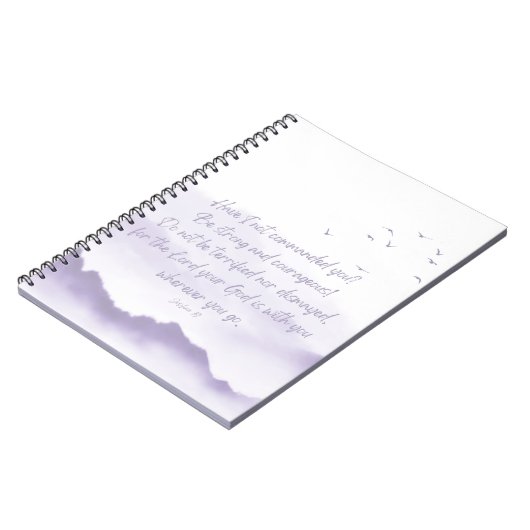 Paarse waterverf notitieboek (Linkerzijde)